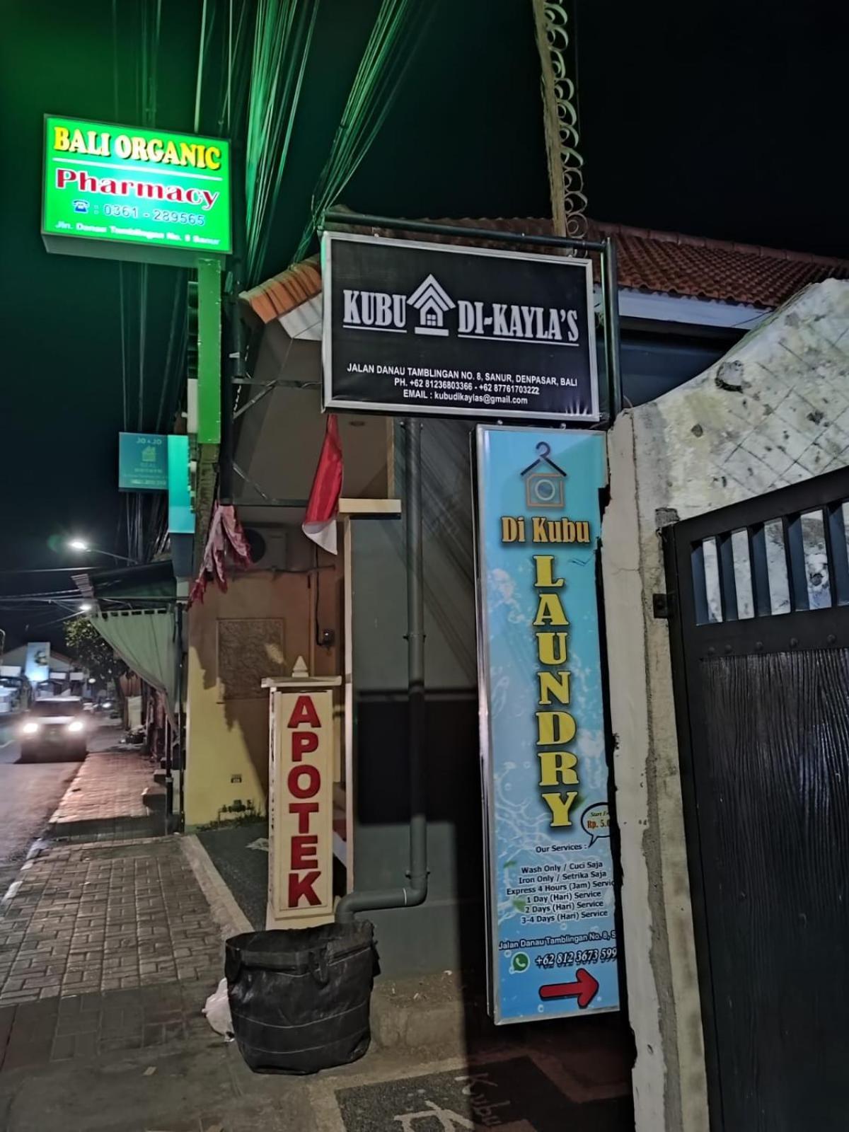 Kubu Di-Kayla'S Hotell Sanur Eksteriør bilde